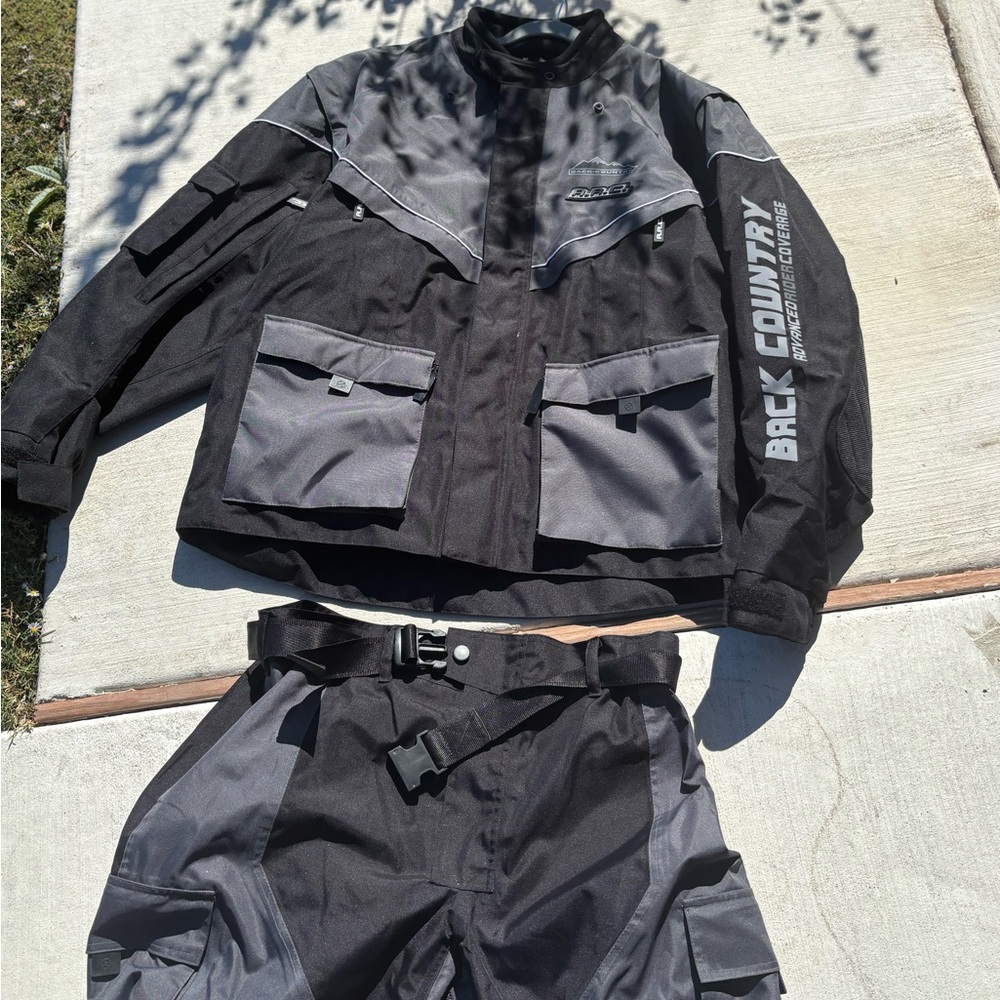 A.R.C. Black Jacket with Silver Accents